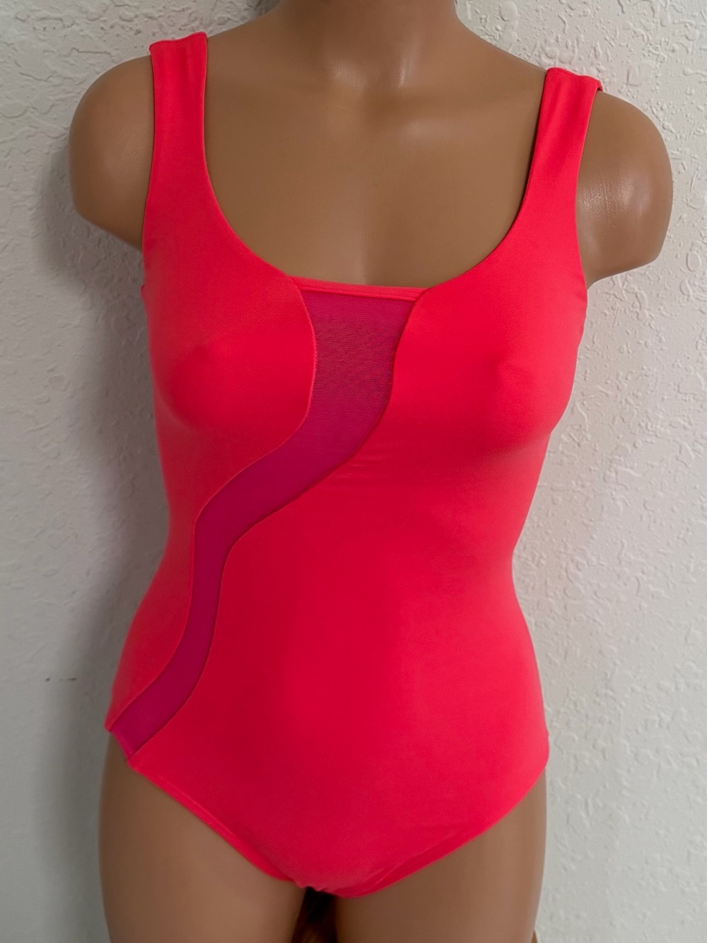 Jo + Jax Dance Wave Leotard in Coral